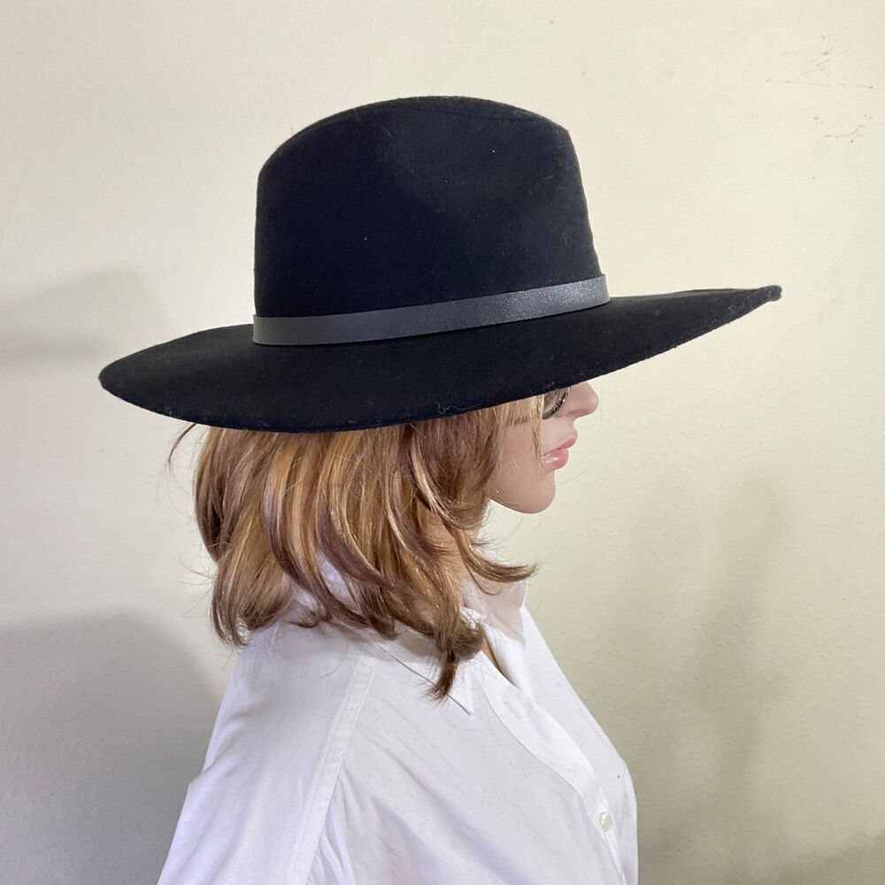 Torrid Rancher Rodeo Hat Wide Brim Adjustable S/M black western - Picture 2 of 8